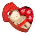 Heart Shape Gift Box with Teddy (3)