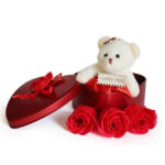 Heart Shape Gift Box with Teddy (3)